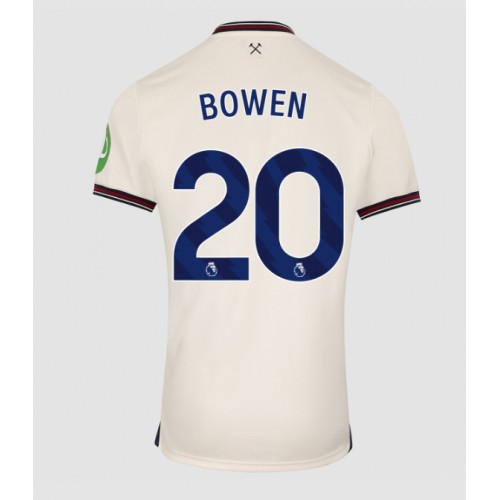 Stroje piłkarskie West Ham United Jarrod Bowen #20 Koszulka Wyjazdowej 2025-26 Krótki Rękaw